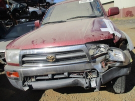 1997 TOYOTA 4RUNNER LIMITED BURGUNDY 3.4L AT 4WD Z16323